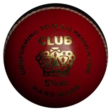 Cricket balls: red, white and pink leather